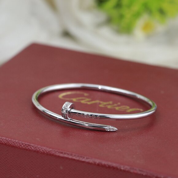 Cartier silver nail bracelet - Picture 6 of 6